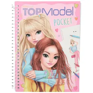 Topmodel Pocket 413444 Malbuch