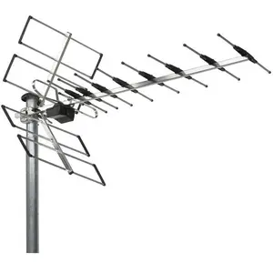 WISI EB457LTE TV-Antenne Outdoor 13 dB (DVB-T / -T2), SAT Spiegel + SAT Antennen