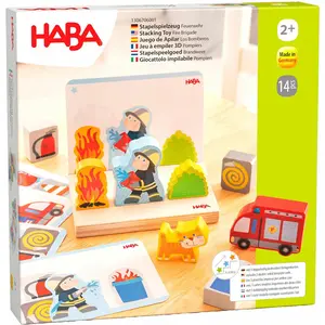 Haba Stapelspielzeug Feuerwehr (Deutsch, 1 Spieler)