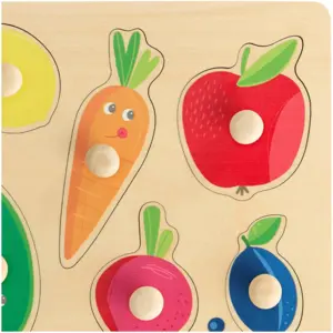 Haba Steckpuzzle Obst & FarbenFarben, Puzzleteile