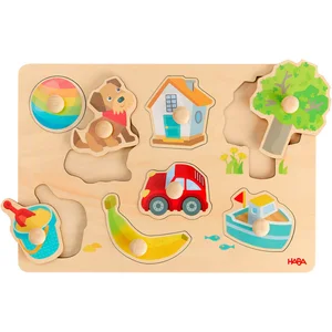 Haba Steckpuzzle Erste Wörter, Puzzleteile