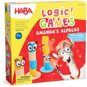 Haba Denkspiel Amandas Alpakas - kniffliges Logikspiel für Kinder