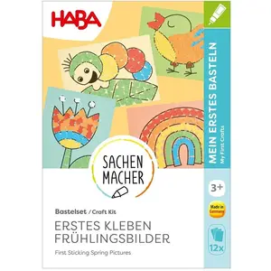 Haba Bastelset - Erstes Kleben Frühlingsbilder