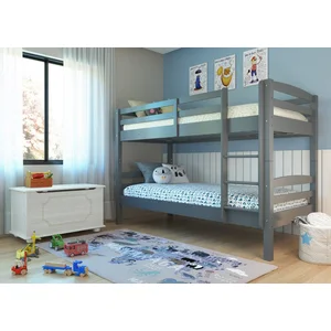 Interlink Inter Link Etagenbett Annika, teilbar in 2 Kinderbetten 90x200, extra stabile Pfosten, Massivholz günstig