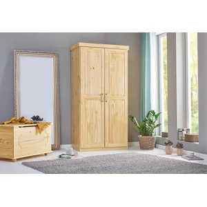 Inter Link Kleiderschrank Leon Massivholz Schrank Landhausstil, Hutabl... günstig
