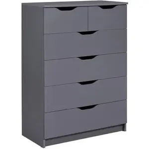 Ebuy24, Kommode + Sideboard, Kommode Silenzia (82 x 40 x 112 cm) günstig