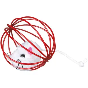 Trixie Drahtball Plüschmäuse Set Ø Sortiert 6 Cm günstig