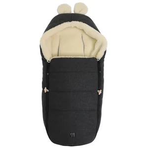 Kaiser Fußsack Hoody Maus Wool, Babyschalenfußsack günstig