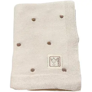 Kaiser Babydecke Knots 80x100 cm Organic Cotton günstig