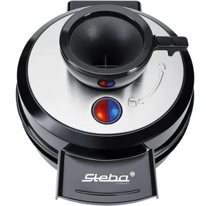 Steba WE 20 Volcano Waffeleisen schwarz/silber günstig