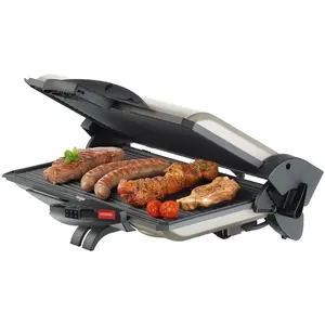 Steba PG 4.4 Kontaktgrill, Edelstahlgehäuse, 2000 Watt, Thermostat