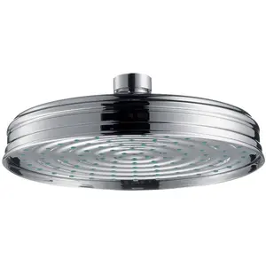 Axor, Duschbrause, Tellerkopfbrause 180 1jet MONTREUX DN 15 brushed nickel (1 Strahlart, 20 l/min) günstig