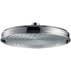Axor, Duschbrause, Tellerkopfbrause MONTREUX 240 1jet DN 15 brushed nickel (1 Strahlart, 20 l/min) günstig