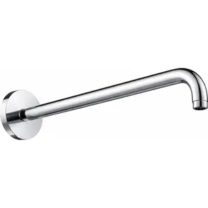hansgrohe Brausearm DN15, 389mm Ausladung 90 Grad, chrom, ohne Kugelgelenk, 1 Stk. günstig