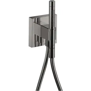 Hansgrohe Axor, Duschbrause, Starck ShowerCollection Portereinheit 12 x 12, mit Stabhandbrause 2jet und Brauseschl (2 Strahlarten, 16.20 l/min) günstig