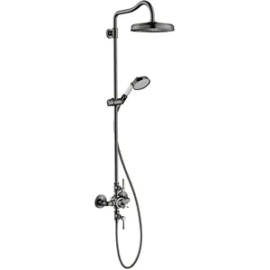 Axor, Duschsystem, Montreux Showerpipe mit Thermostat, Kopfbrause 240 1jet Classic günstig