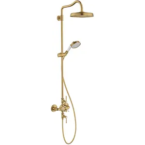 Hansgrohe Axor, Duschsystem, Montreux Showerpipe mit Thermostat, Kopfbrause 240 1jet Classic günstig