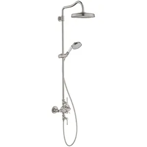 Hansgrohe Axor, Duschsystem, Montreux Showerpipe mit Thermostat, Kopfbrause 240 1jet Classic günstig