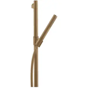 hansgrohe, Duschbrause, Brauseset AXOR STARCK mit 1jet Stabhandbrause brushed bronze (1 Strahlart, 8 l/min) günstig