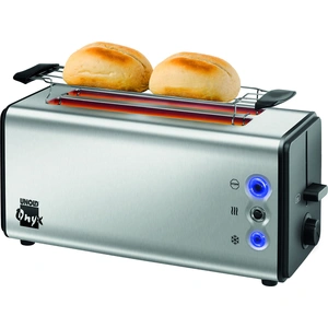 Unold 38915 Doppel-Langschlitztoaster - 4-Scheiben- Toaster, Edelstahl...