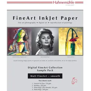 Hahnemühle Hahnemuhle Digital Fineart A4 Testpack Papier günstig