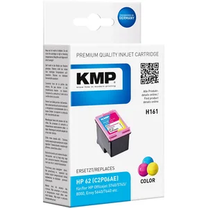 KMP Druckerpatrone H161 color kompatibel zu HP 62 (C2P06AE)