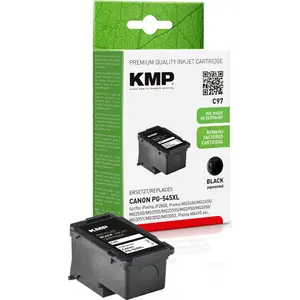 KMP C97, Schwarz, Tinte auf Pigmentbasis, 15 ml, 400 Seiten günstig