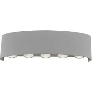 Paul Neuhaus LED Außenwandlampe CARLO IP54 Lichtaustritt up&down, spri...