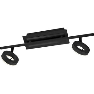 LED-Strahler - Anthrazit - Weiß - Acryl - Stahl - 2-flammig - B 50 cm günstig