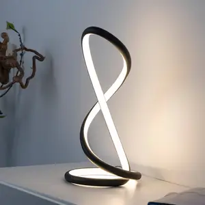 Paul Neuhaus LED-Tischlampe Twist, schwarz, Höhe 42 cm günstig