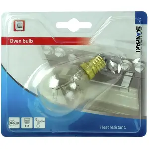 SCANPART Backofenlampe E 14 300 Grad 40 W günstig