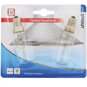 SCANPART Dunsthaubenlampe 40 W T 25, 2 Stück 1140000041 günstig