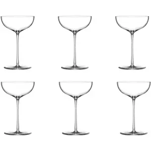 Stölzle 6er Set Kyoto Bar Coktailschale 318ml, Cocktailgläser, Transparent günstig