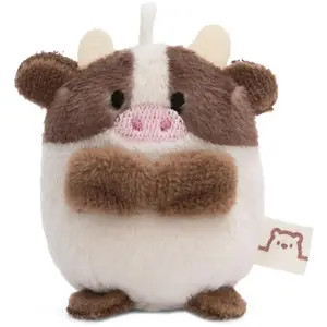 Nici Kuh Moona Auf Kopfkarte Teddy 5 Cm Braun  Braun One Size