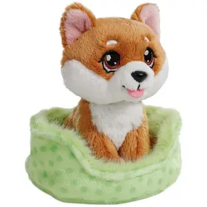 Nici Shiba Inu Hund Teddy 12 Cm Grün Kinder Grün One Size