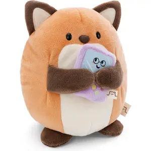 Plüschfuchs mit Videospiel in einer Geschenkbox Nici Geeks 16 cm