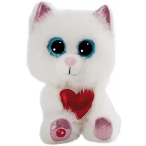 Nici Kuscheltier Glubschis, Katze Pawdi Meow, 15 cm schlenkernd