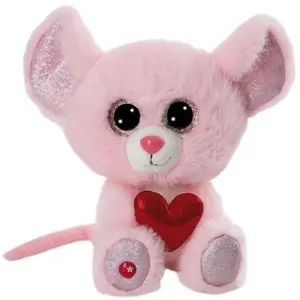 Nici Kuscheltier Glubschis, Maus Pinky Luv, 15 cm schlenkernd