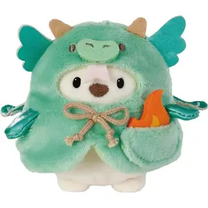NICI Set Kuscheltier Eisbär Snono 8cm mit Flamme u. Drachenkostüm in G...