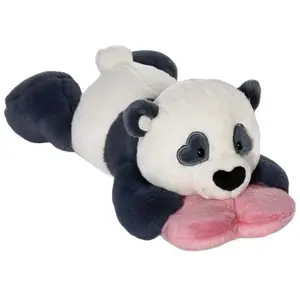 Nici Kuscheltier Love, Panda mit Herz, 20 cm liegend