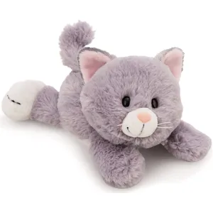 Nici Kuscheltier Homies, Katze grau 20 cm liegend