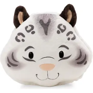 Nici Kissen Schneeleopard Eleni 35 x 30 cm Plüschkissen