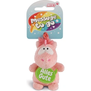 Nici 42727 Message to Go Loop 8cm Einhorn Merry Heart - Alles Gute
