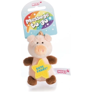 Nici 44870 Message to Go Loop 8cm Schwein   Gute Fahrt