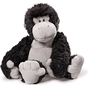 NICI 48392 Kuscheltier Gorilla 25cm, braun