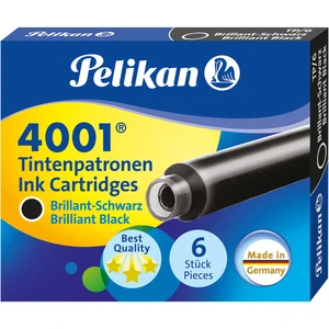 Pelikan TP/6, Schwarz, Schwarz, Füllfederhalter, CE, 6 Stück(e) günstig