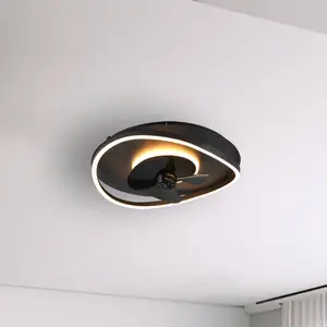 LED-Ventilator Sortland, DC, leise, 50cm, CCT, Fernbedienung günstig
