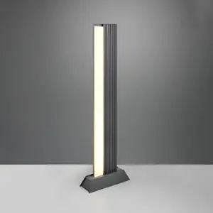 LED-Wegeleuchte MARIZA, Höhe 100 cm, anthrazit, Metall, IP65