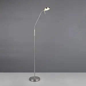 LED-Akkustehleuchte Moreno, nickel matt, CCT, dimmbar günstig