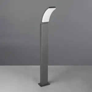 LED-Wegeleuchte Beja, anthrazit, Aluminium, Höhe 100 cm